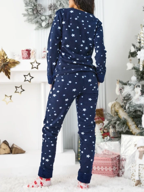 Royalfashion Жіночі піжами з зірками
