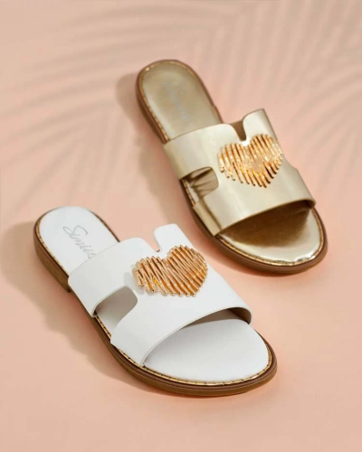 Royalfashion Olis Damen Flip-Flops mit flacher Sohle