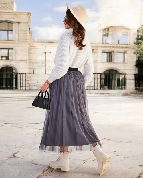 Спідниця міді Royalfashion для жінок з тюлю