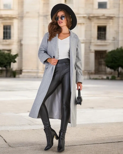 Royalfashion Langer Damenmantel