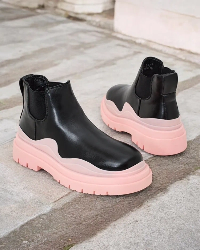 Royalfashion Damen Schlupfstiefel Derri