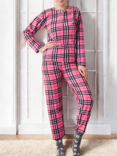 Royalfashion Weihnachts Damenpyjama
