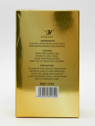 Inspirierendes Parfümwasser für Herren Golden Robot