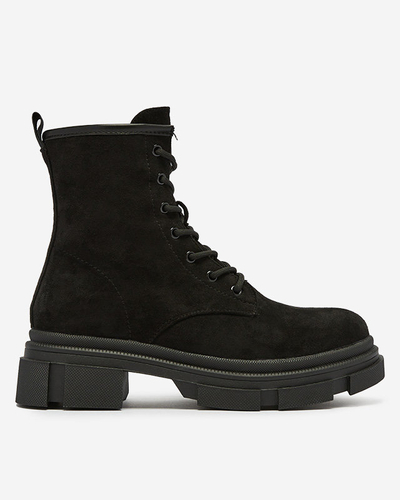 Schwarze Damenstiefel a'la workery Yeam- Footwear