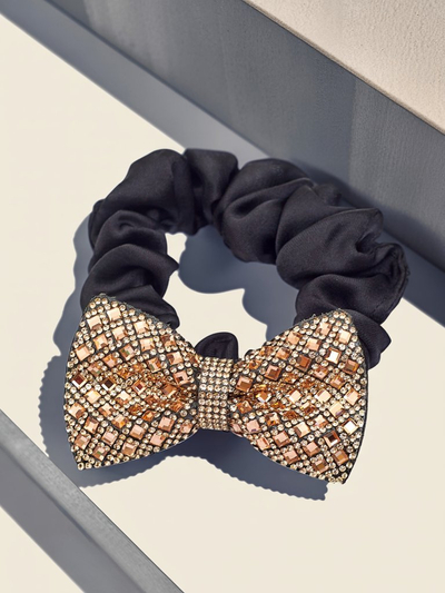 Royalfashion Гумка для волосся з декоративним бантом Bellissa