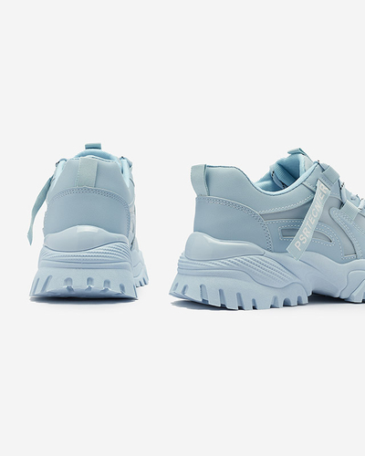 Blaue Damen-Sneaker-Sportschuhe Evilpo- Footwear