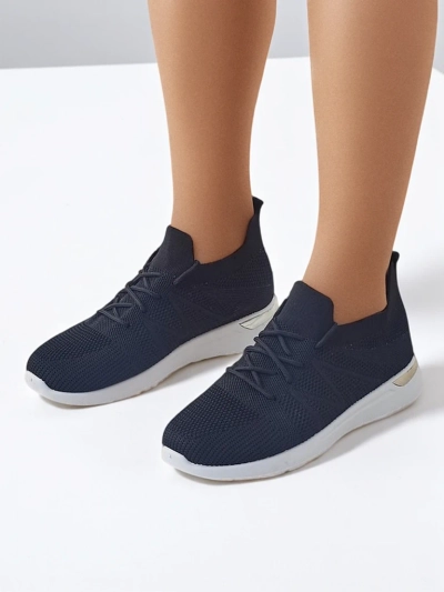 Royalfashion Damen Stoff Sportschuhe Innen