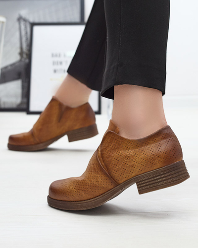Жіночі напівчеревики з верблюжої екошкіри Ilioppa- Footwear