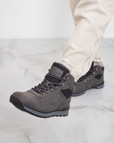 Royalfashion Grau Herren Amefilix Trapper