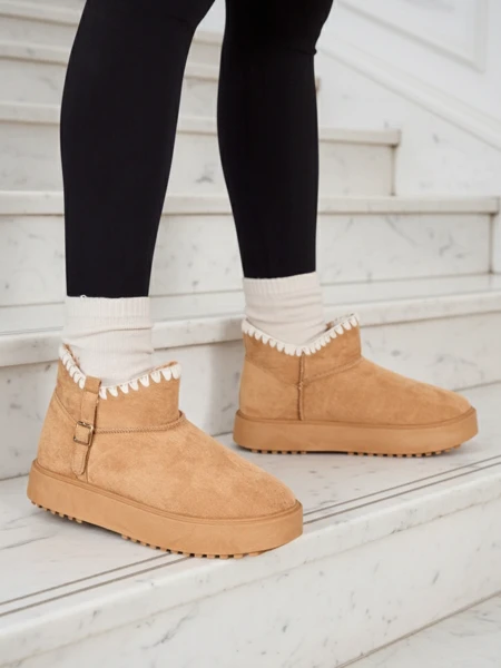 Royalfashion Kurze Damen Schneestiefel Ewioz