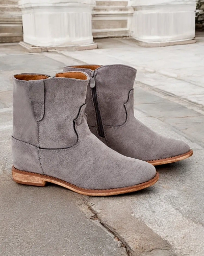 Royalfashion Cowboy-Stiefel auf einer überdachten Keilsohle Patorias