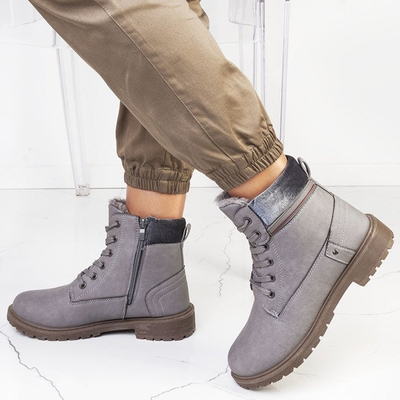 Colorado grau isolierte Stiefel - Schuhe