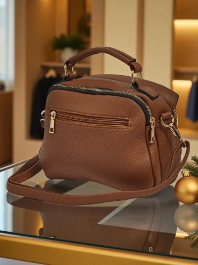 Kleine Damenhandtasche aus Öko-Leder Melisse