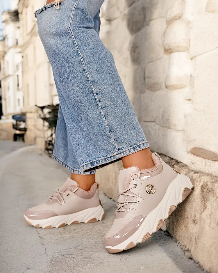 Royalfashion Damen isolierte Sneaker Caroz