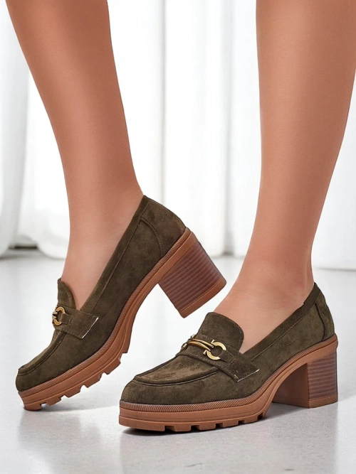 Royalfashion Жіночі мокасини на підборах Tollinge