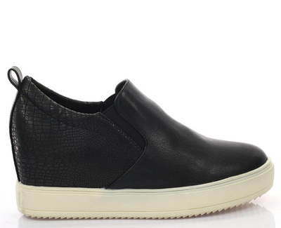 Schwarzer Slip-on-Wedges Refferas - Footwear