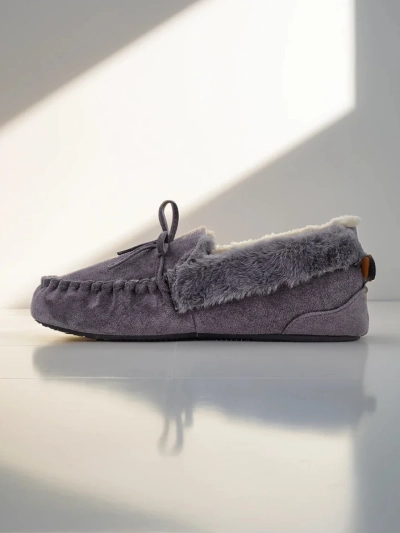 Royalfashion Damenmokassins mit Fell Ahtikes