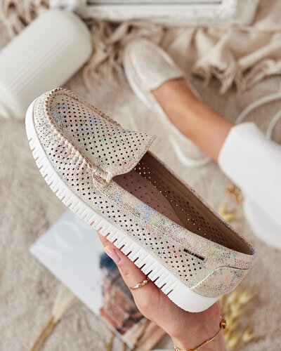 Royalfashion Жіночі ажурні мокасини Nafis