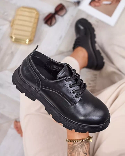 Schwarzer Damen Halbstiefel Goldars - Schuhe