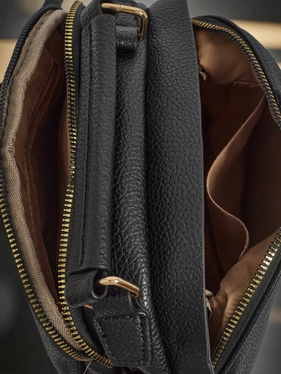 Kleine Damenhandtasche aus Öko-Leder Melisse