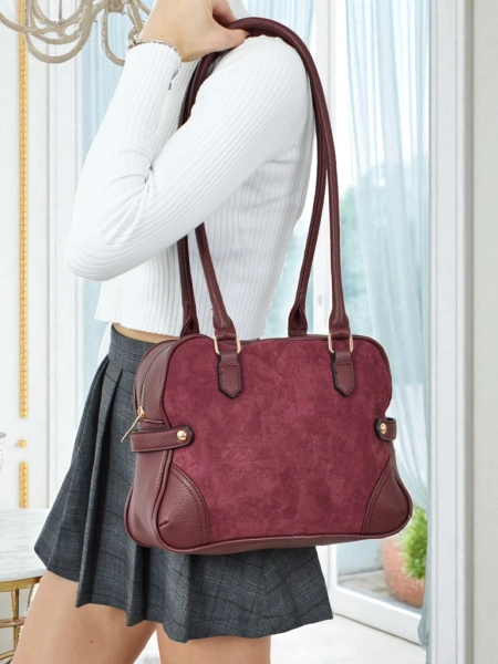 Damen Shopper Handtasche aus Öko-Leder Erelle