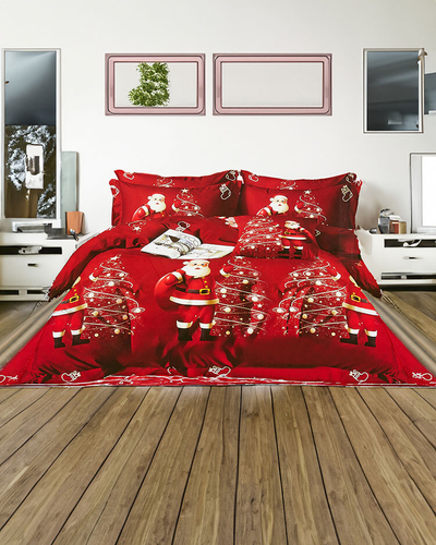 Royalfashion Gemusterte Bettwäsche 200x220 3-teiliges Set