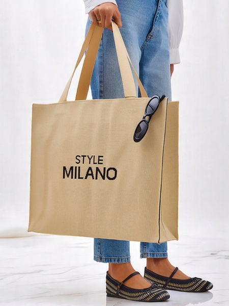 Royalfashion Stoffhandtasche Stil Mailand