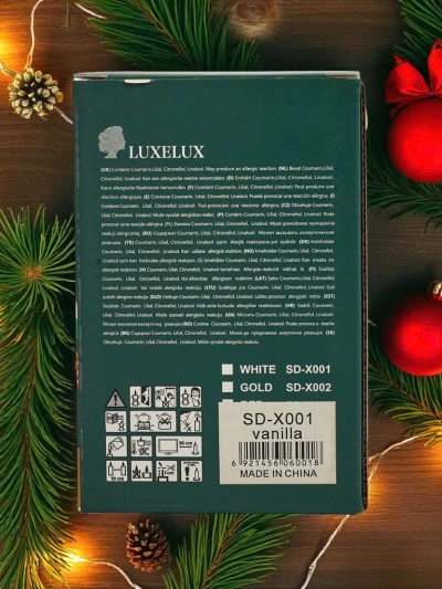 Weihnachtsduftkerze Frohe Weihnachten Gutes Neues Jahr
