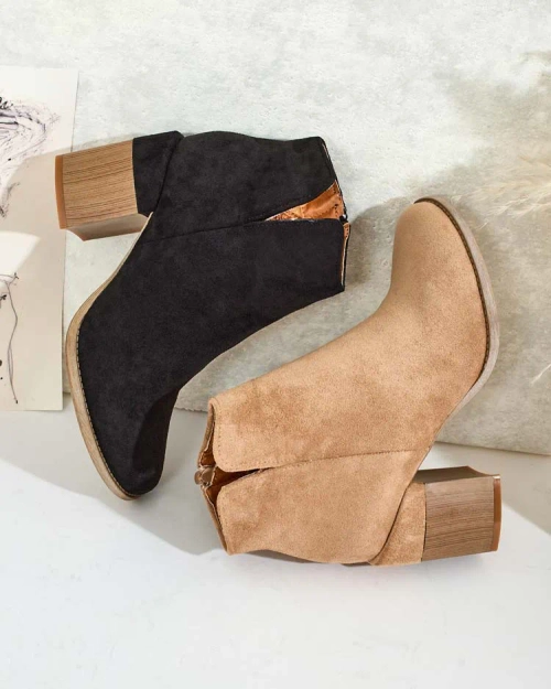 Жіночі черевики Ovi з еко-замші Royalfashion