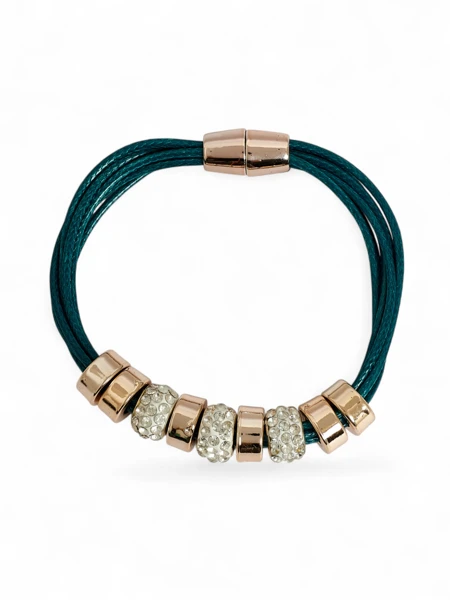 Damenarmband mit Perlen und Zirkonia