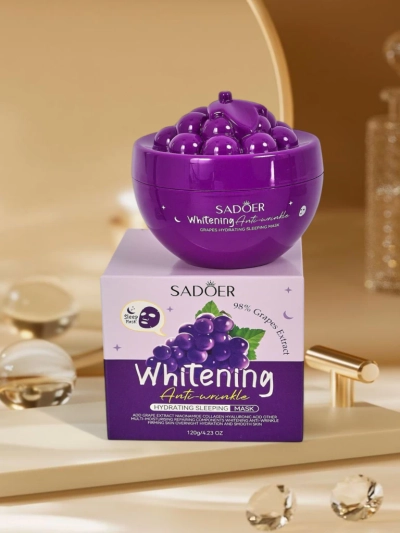 Calista Vitis Sleeping Mask – Feuchtigkeitsspendende Traubenmaske Sadoer 120ml