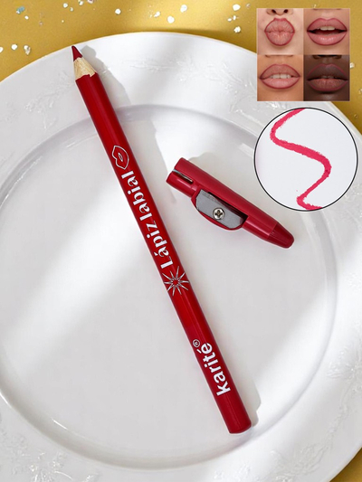 Lippenkonturenstift mit Spitzer in der Farbe Rosenknospe