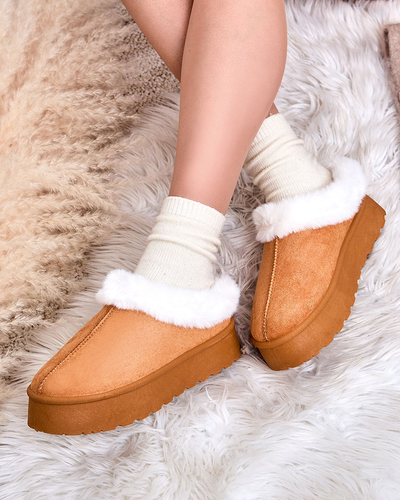 Royalfashion Damen Kurzstiefel a'la Schneestiefel Kapfiee