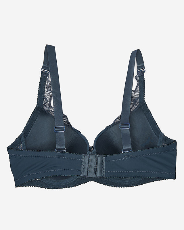 Türkisfarbener Damen-Spitzen-BH- Dessous