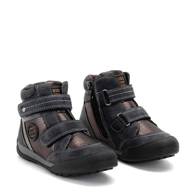 Kinderstiefel schwarz Allki - Schuhe