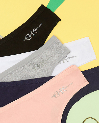 Набір бавовняних жіночих трусиків з написом