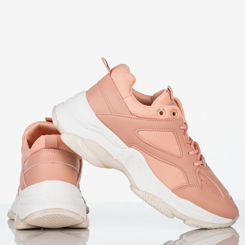 Молодіжні рожеві кросівки - Взуття