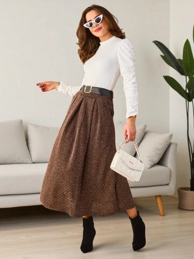 Royalfashion Damen-Midirock