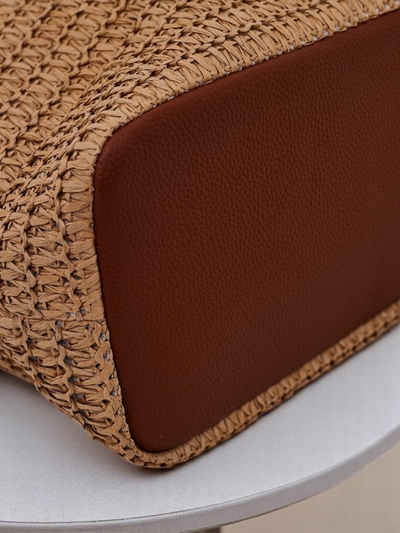 Royalfashion Große Stroh Damen Tasche Solea Tasche