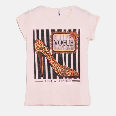 Rosa Kurzarmhemd - Kleidung 1