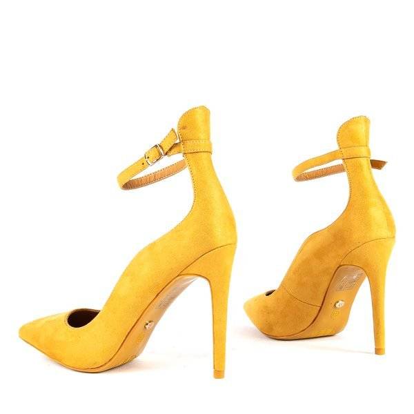 OUTLET Gelbe High Heels Batya - Schuhe