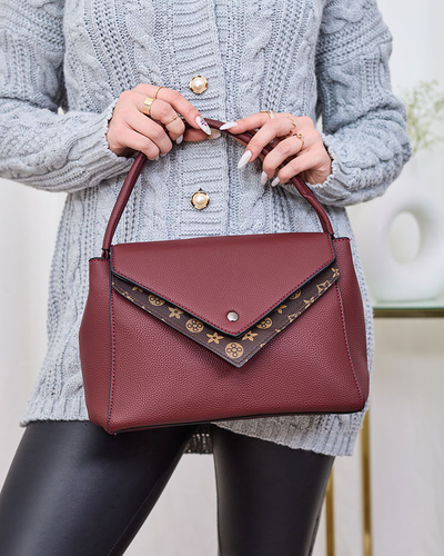 Royalfashion Maroon Damenhandtasche