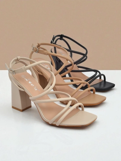 Royalfashion Damen Blockabsatz Sandalen Elysia