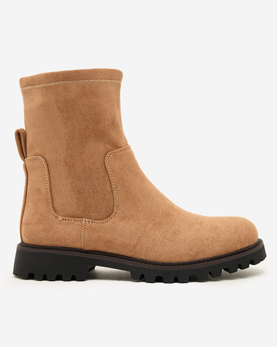 Royalfashion Gebimma Damenstiefel aus Öko-Wildleder
