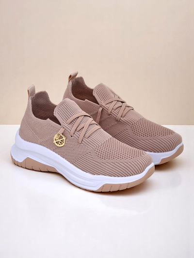 Royalfashion Slip-on Damen-Sportschuhe aus Stoff Teletta