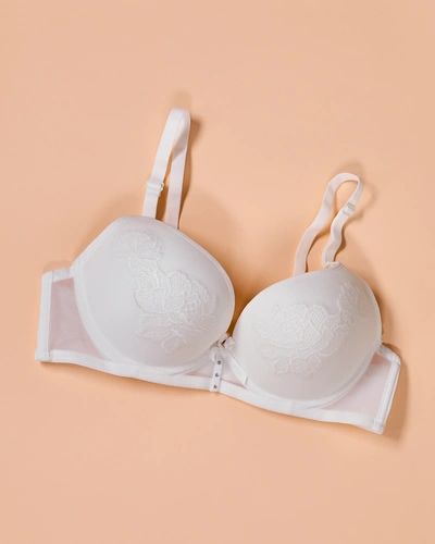 Royalfashion Damen gepolsterter BH mit Spitze