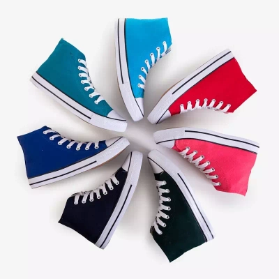 OUTLET Rote hohe Skarla-Sneaker für Damen - Schuhe