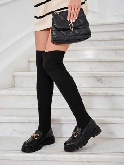 Royalfashion Damen Schlupfstiefel Rufies