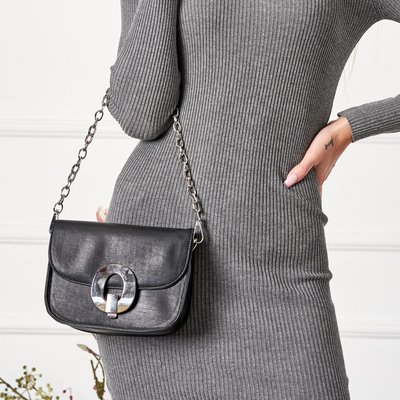 Schwarze kleine Damenhandtasche - Accessoires