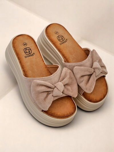 Royalfashion Damen Plateausandalen Givan